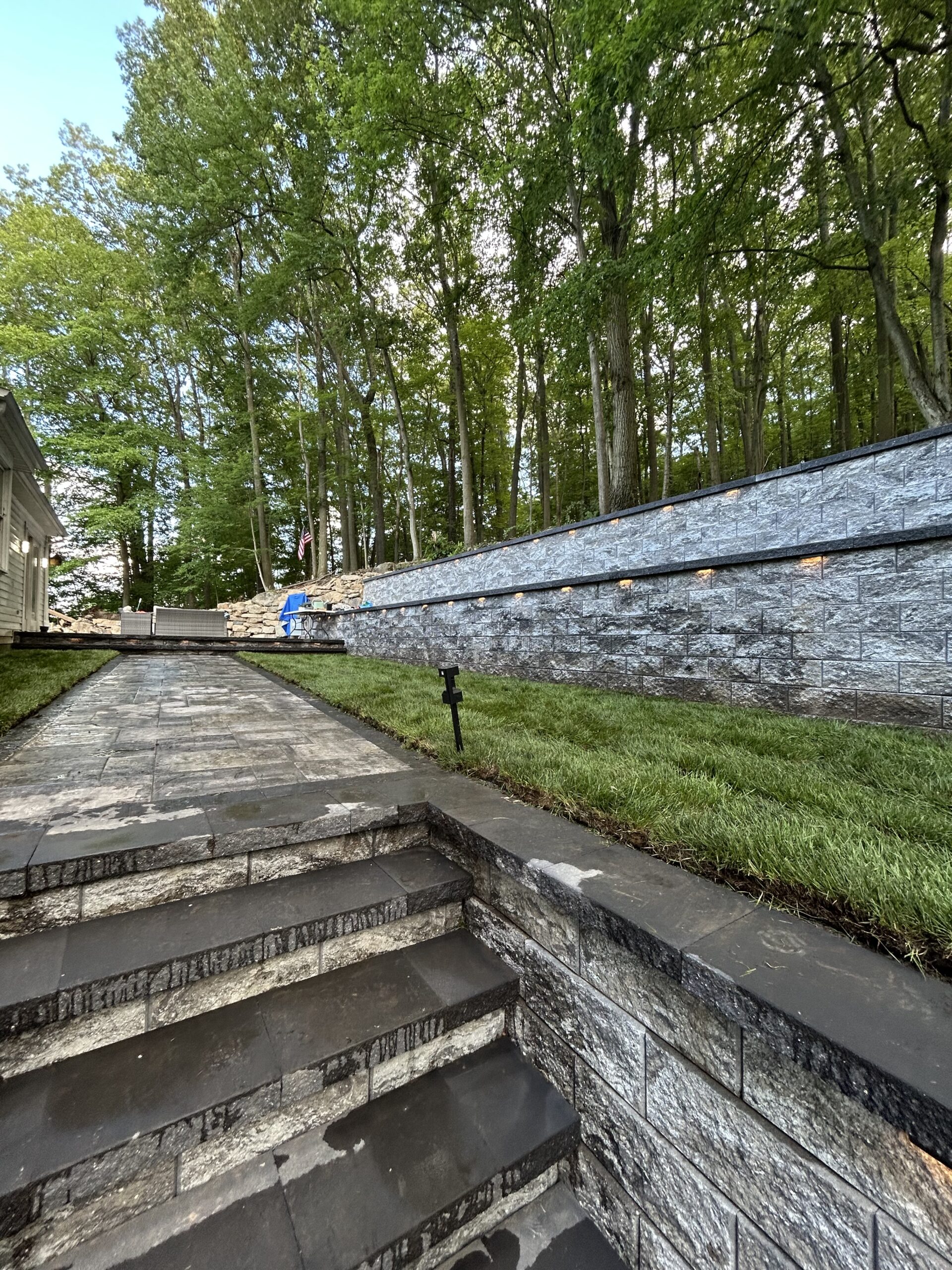 Stump grinding and finished cleanup after tree removal in Dover, NJ